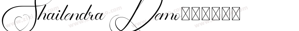 Shailendra Demo字体转换